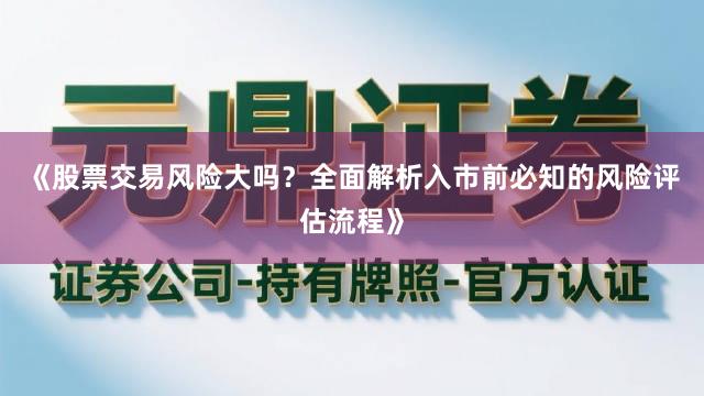 《股票交易风险大吗?全面解析入市前必知的风险评估流程》