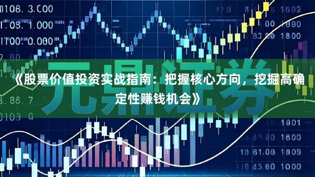 《股票价值投资实战指南：把握核心方向，挖掘高确定性赚钱机会》