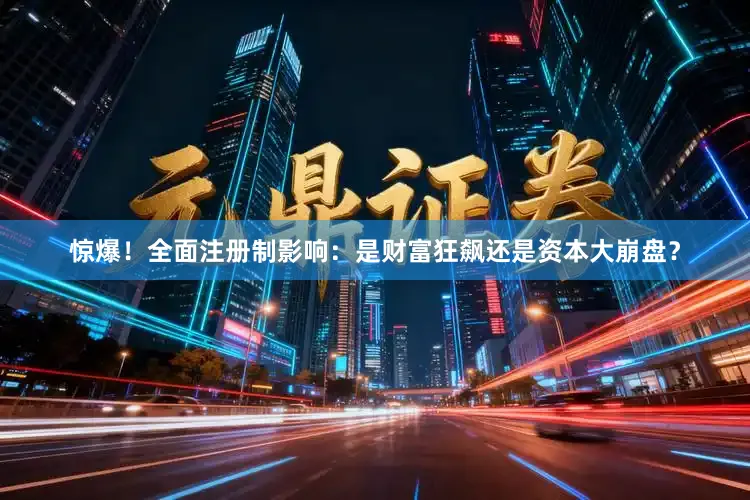 惊爆!全面注册制影响:是财富狂飙还是资本大崩盘?