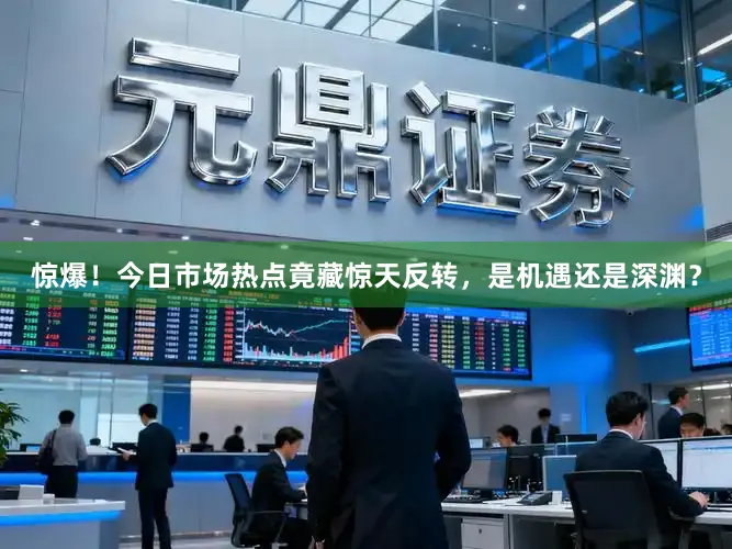 惊爆!今日市场热点竟藏惊天反转,是机遇还是深渊?