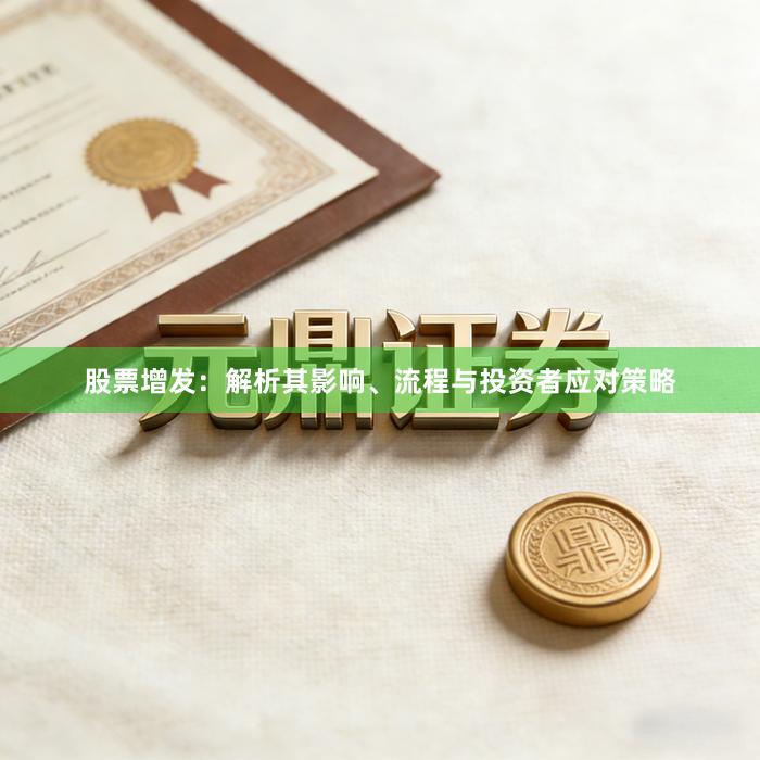 股票增发:解析其影响、流程与投资者应对策略