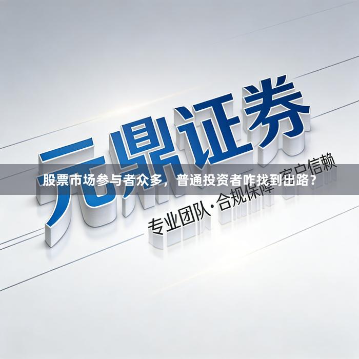 股票市场参与者众多，普通投资者咋找到出路？