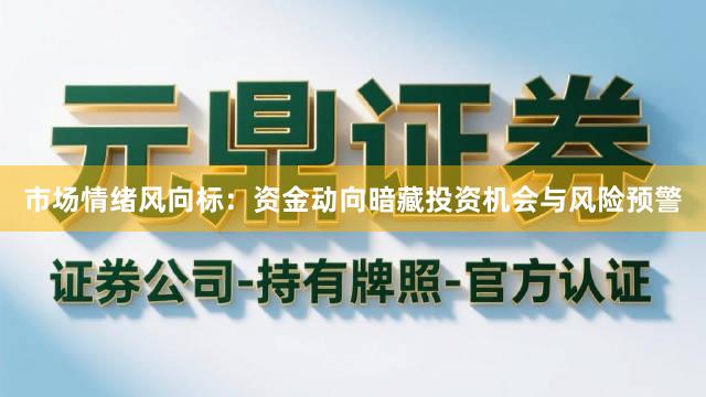 市场情绪风向标：资金动向暗藏投资机会与风险预警