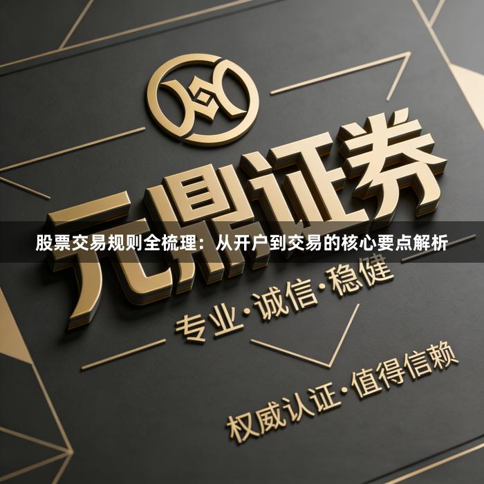 股票交易规则全梳理：从开户到交易的核心要点解析