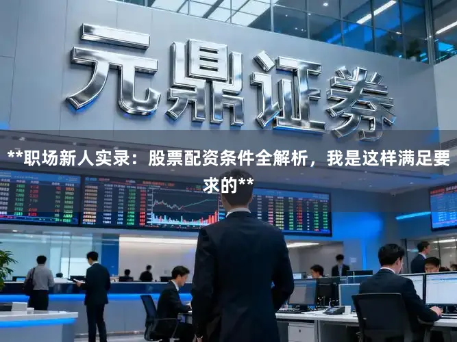 **职场新人实录：股票配资条件全解析，我是这样满足要求的**